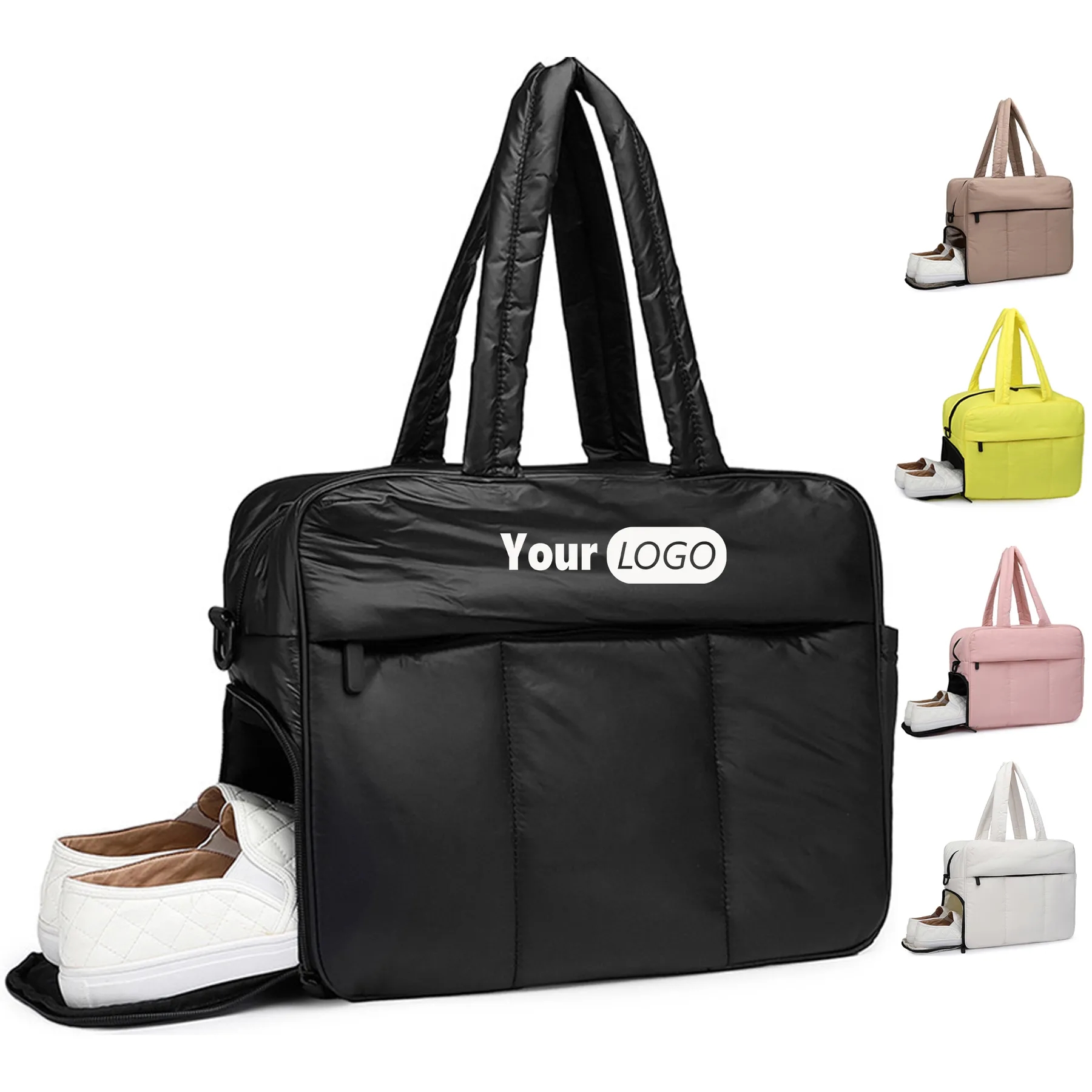 Luggage Bag With Wet Pocket Shoe Compartment 6