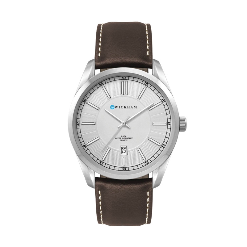 42MM, SILVER METAL CASE, 3-HAND MVT, DTE