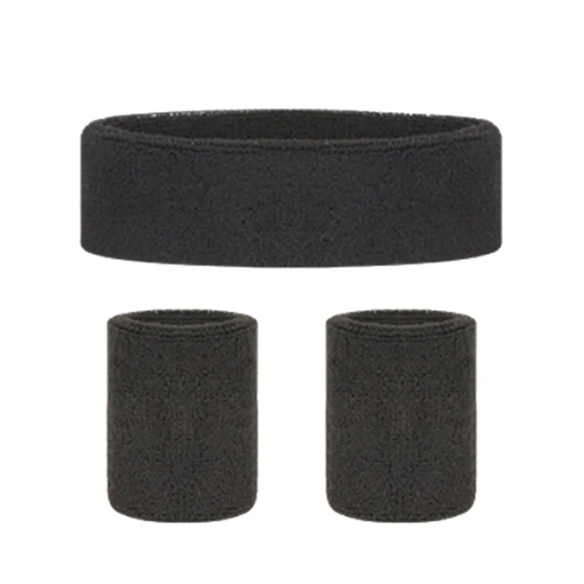 Headband Wristband Set Terry Cloth 4