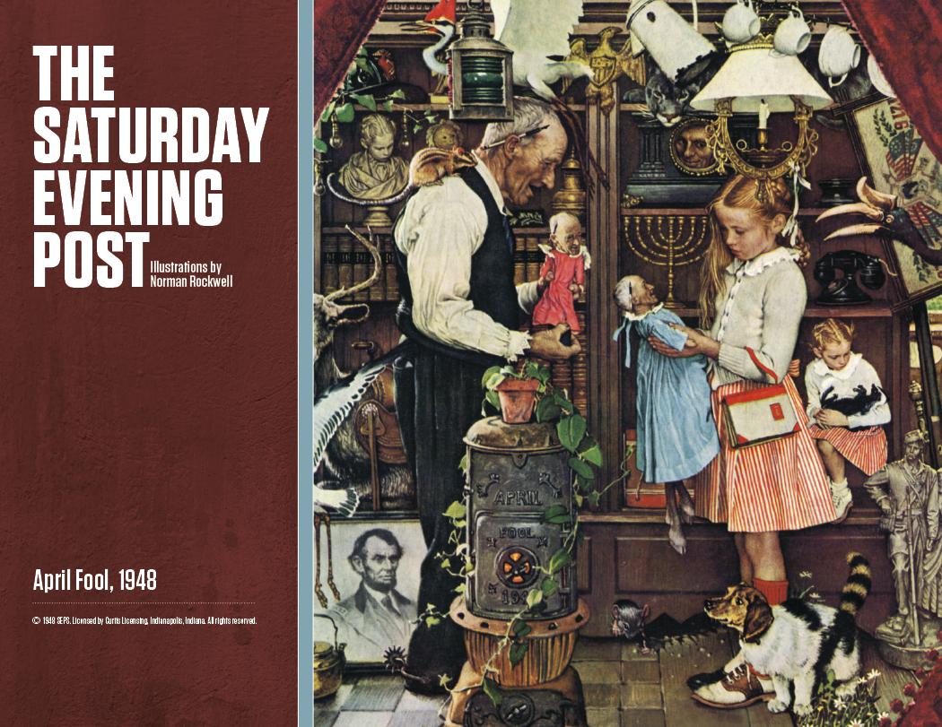Good Value™  The Saturday Evening Post Illustrations by Norman Rockwell – Stapled Calendar 62
