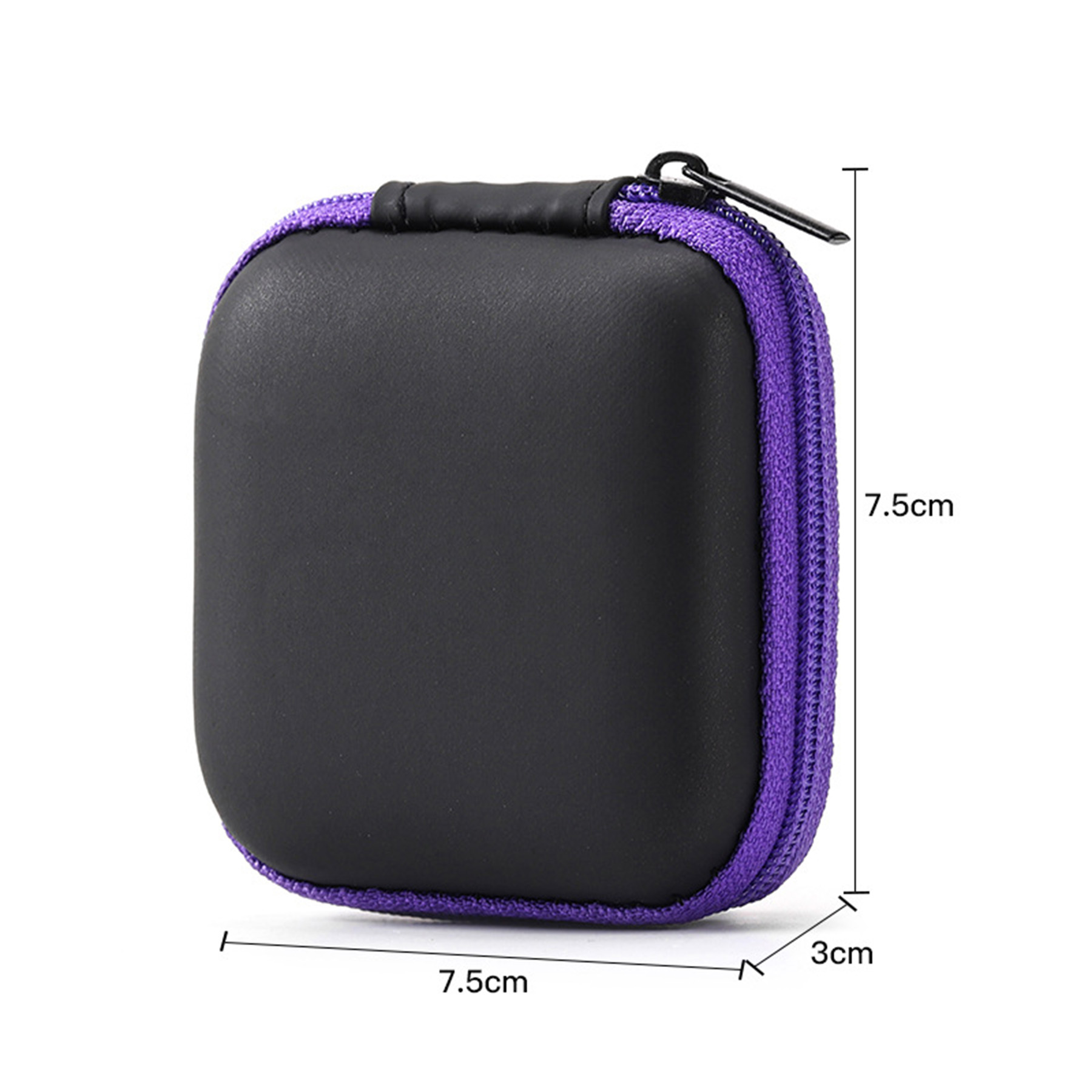 Durable Square Earbuds Carrying Case 5