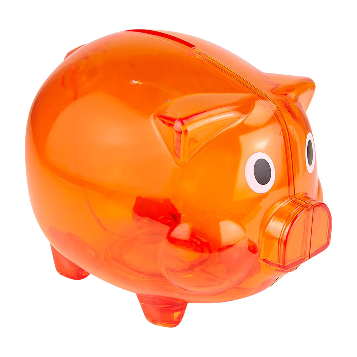 Transparent PP Piggy Bank (Large & Small Size Available) 6