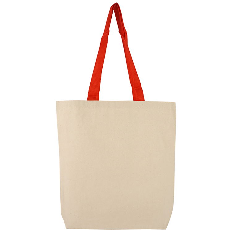 Clearwater Color Handle Cotton Tote, custom tote bag with logo imprint 29