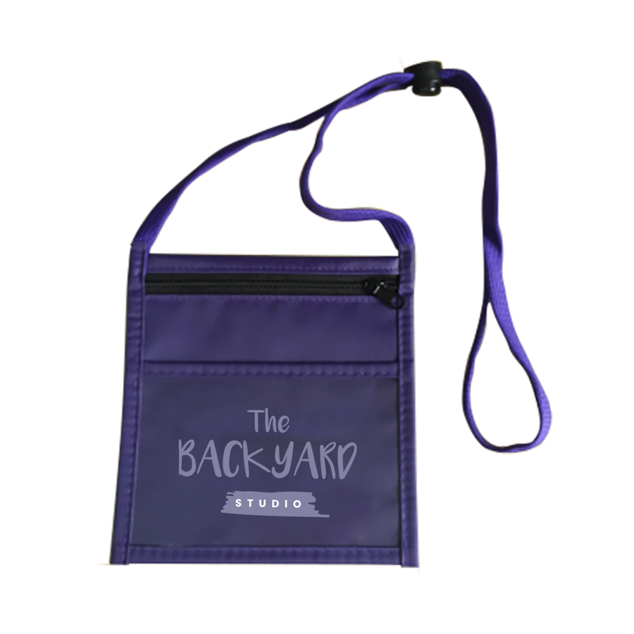 Adjustable Lanyard Neck Wallet - 6.00" x 5.25" 6