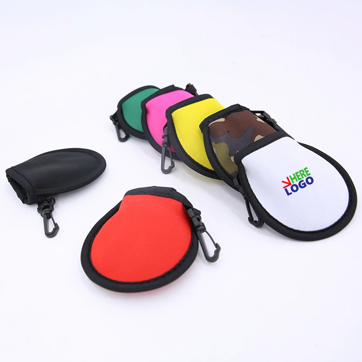 Golf Multi-Directional Protection Ball Wipe Pouch 1