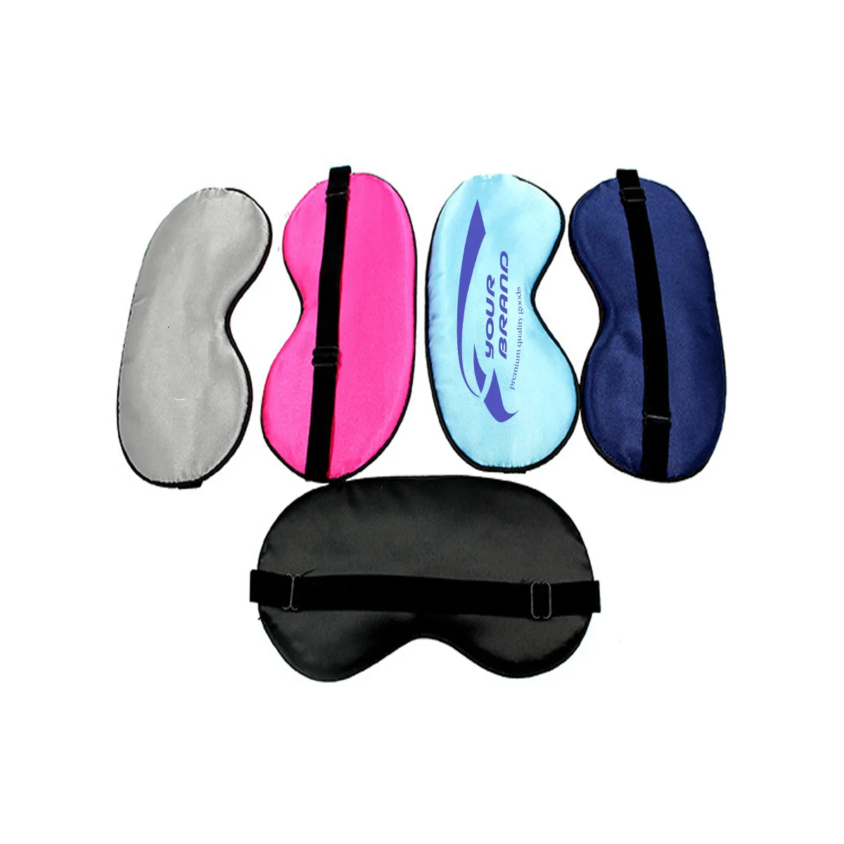 Sleeping Aid Blindfold Travel Super Soft Silk Sleep Eye Mask 2