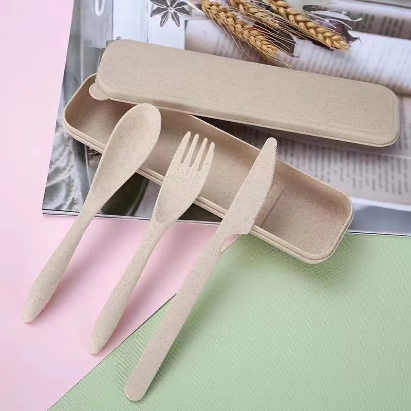 Portable Travel Utensils Set with Case 4