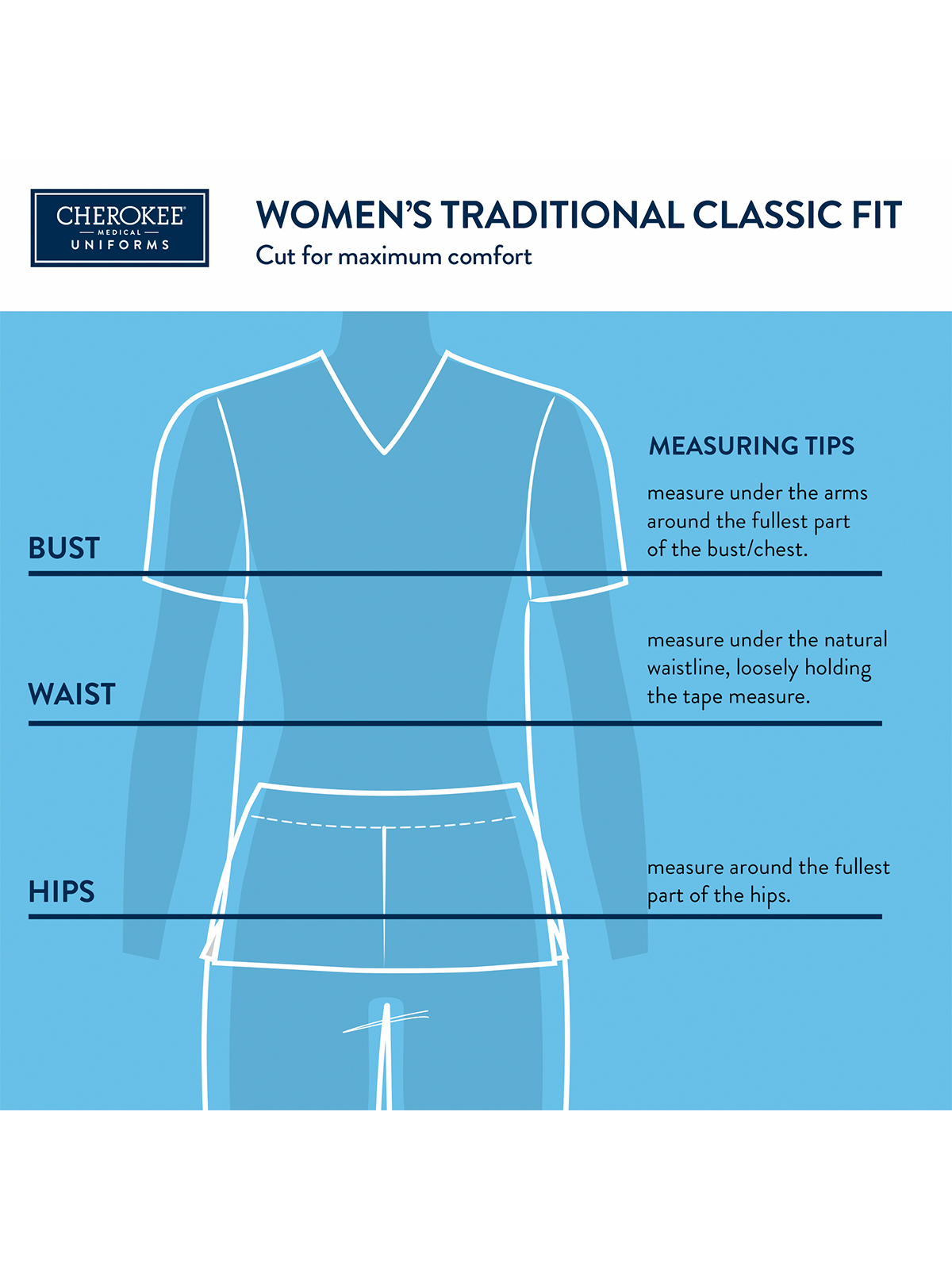 Cherokee - Workwear Originals - Women's 2-Pocket V-Neck Top 84