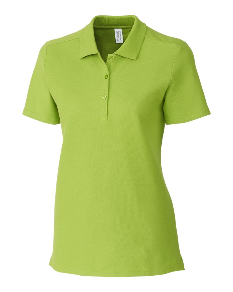 Clique Addison All Cotton Pique Womens Polo 26
