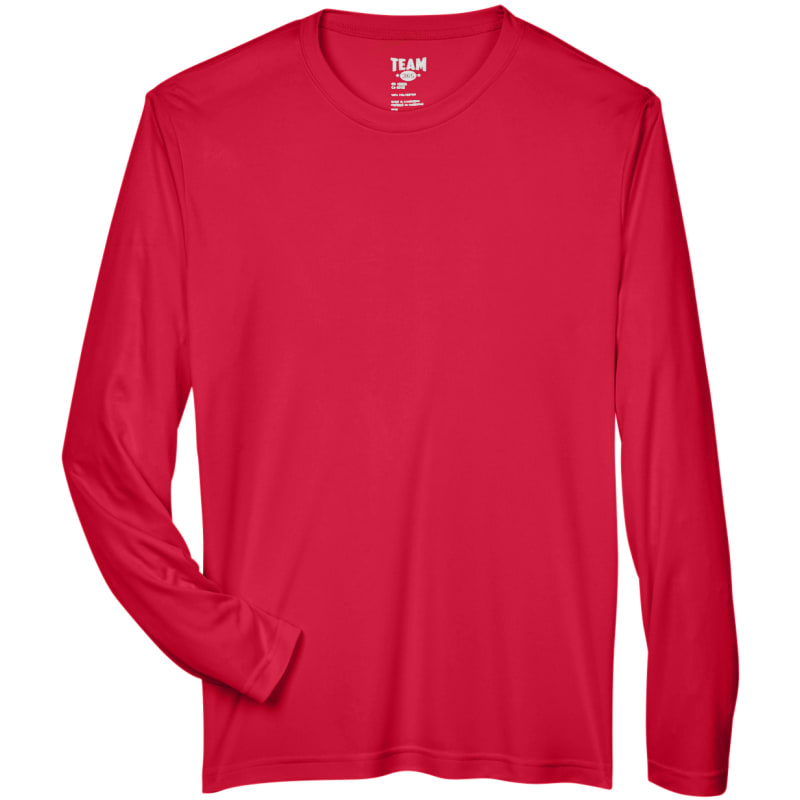 Team 365 Mens Zone Performance Long-Sleeve T-Shirt 12