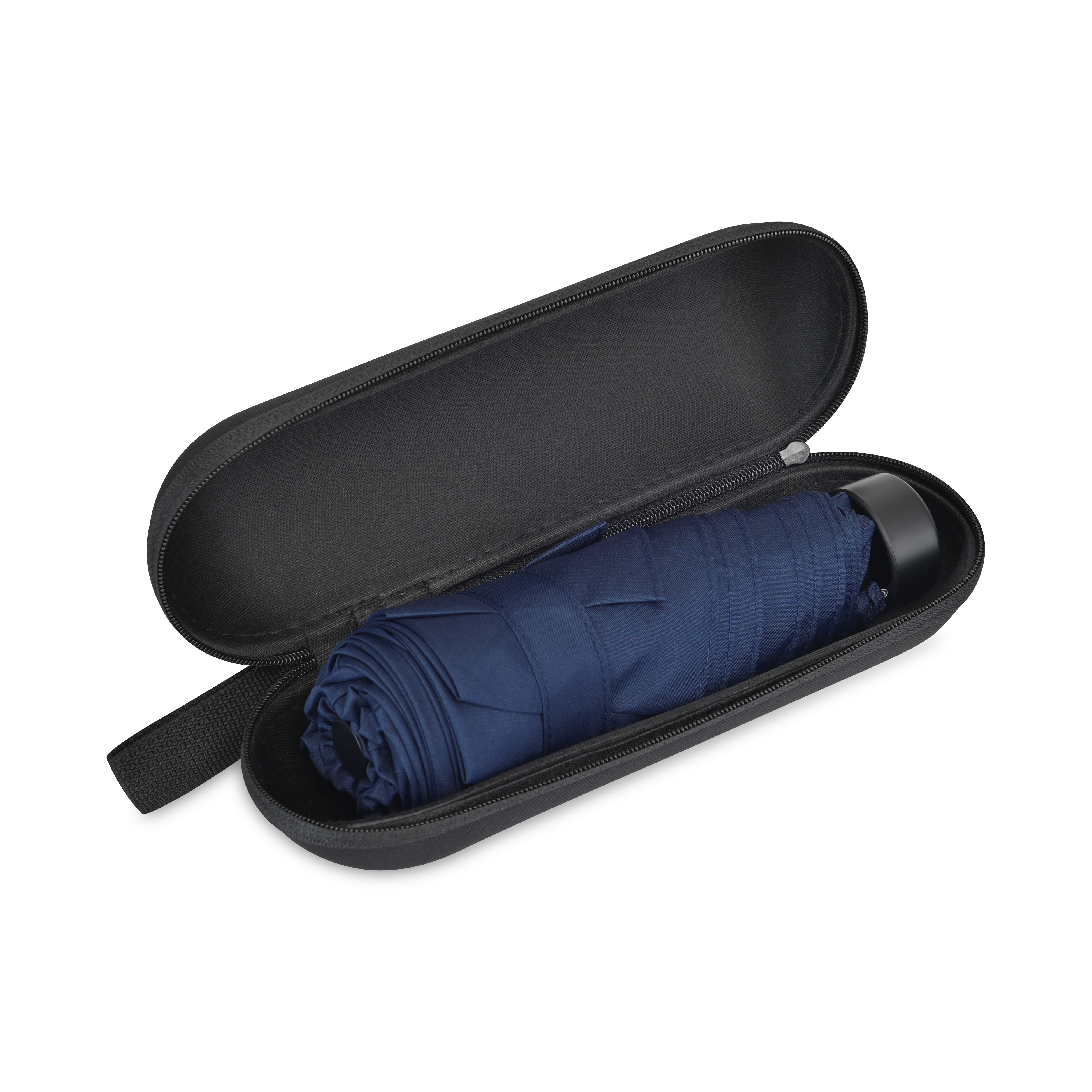 Elements 39" Recycled rPET Manual Mini Folding Umbrella 24