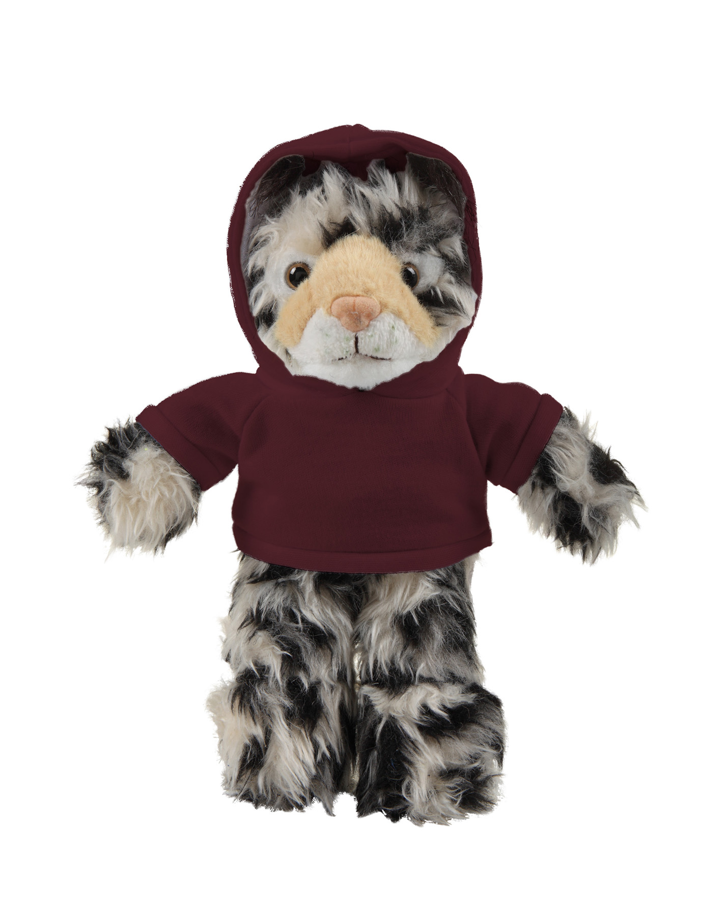 soft plush Lynx with hoodie 8