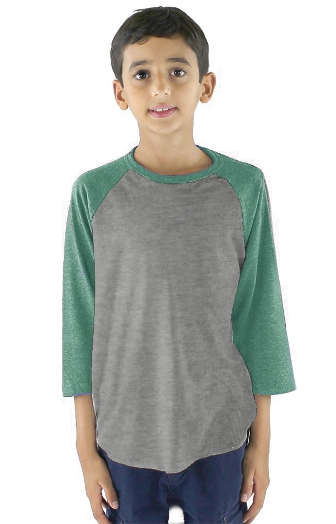 Youth Triblend Raglan Baseball Shirt 4