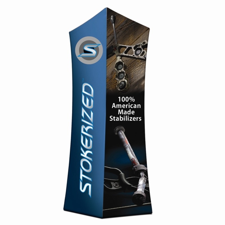 Silvex™ Display - 22"W x 72"Hall advertising system 2