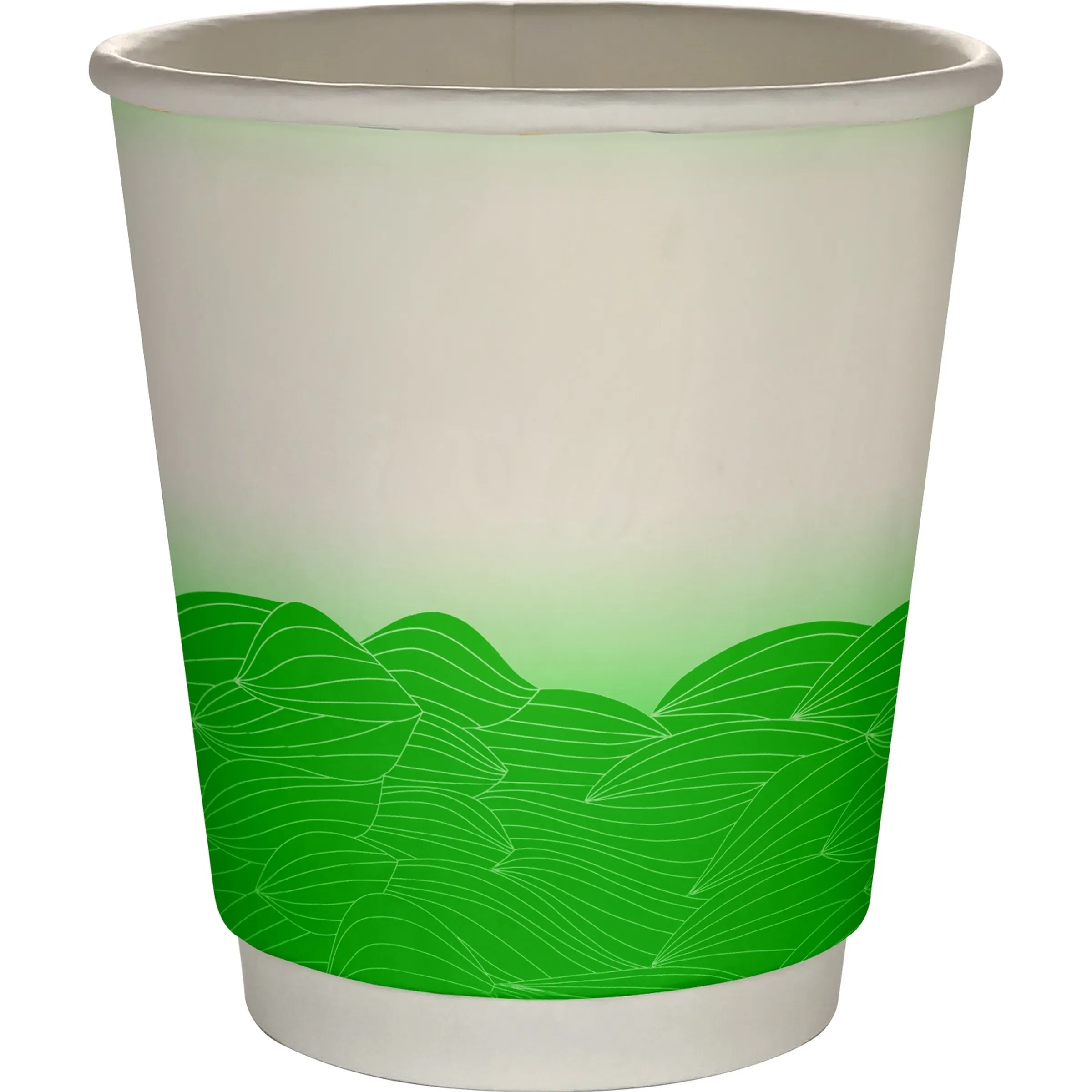 10 oz Full Color Turbulent Waves Insulated Paper Cup 7