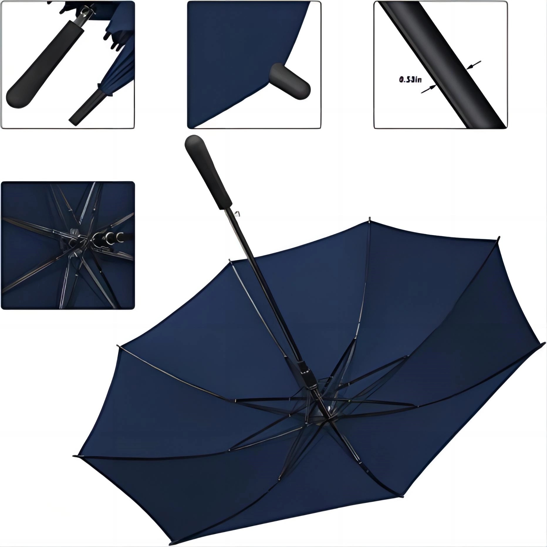 Golf Umbrella 55 Inches MOQ 50PCS 5