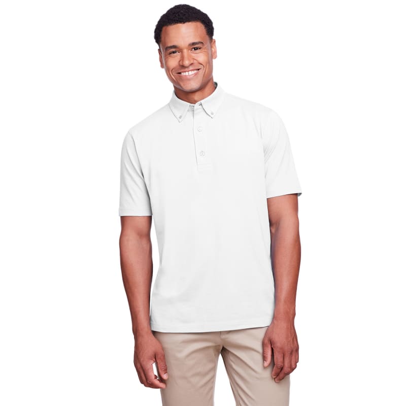 UltraClub Men's Lakeshore Stretch Cotton Performance Polo 8