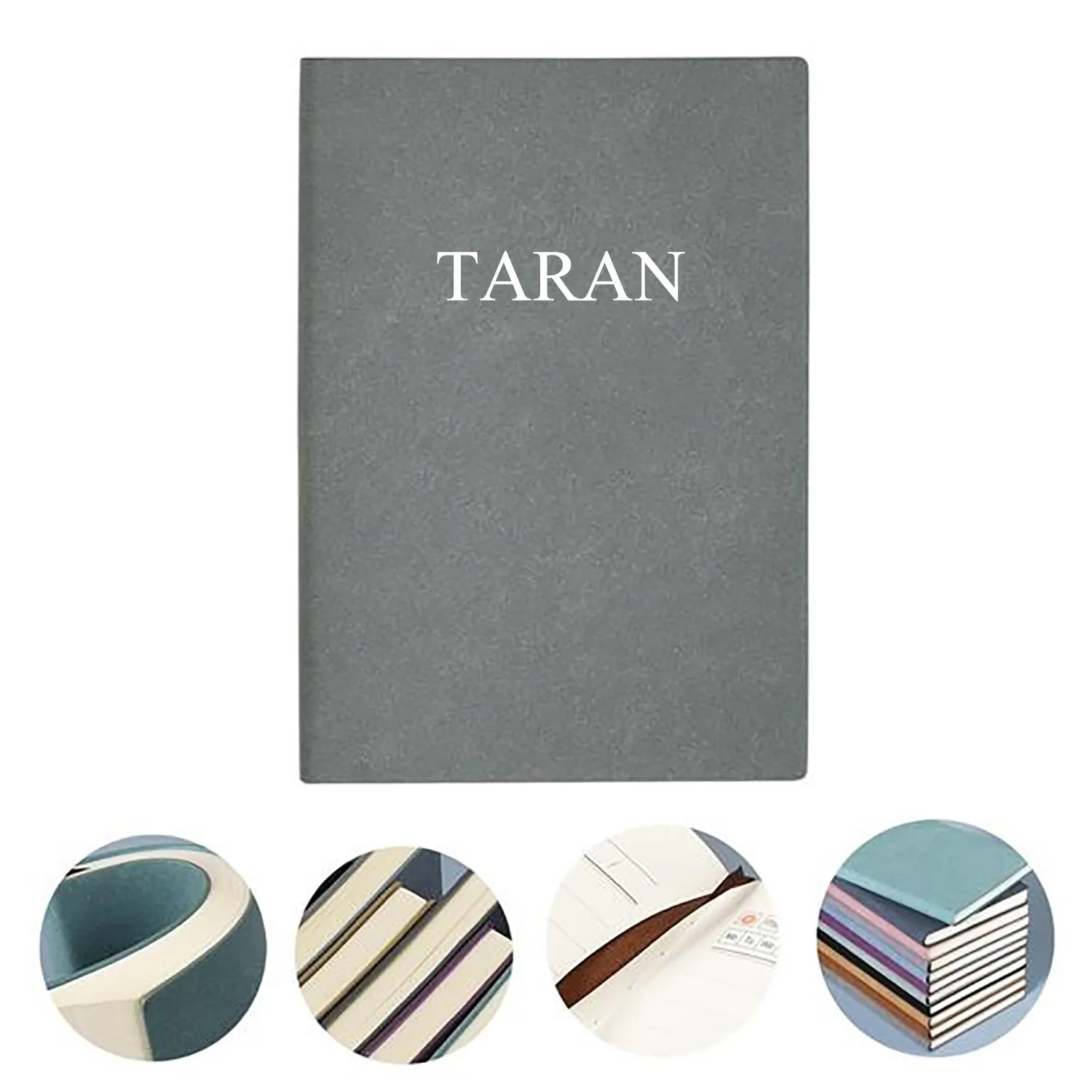 Premium Thick Paper Faux Leather Classic Writing Notebook 1