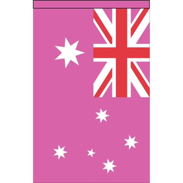 Australia Pink Pride Deluxe Garden Flag 2