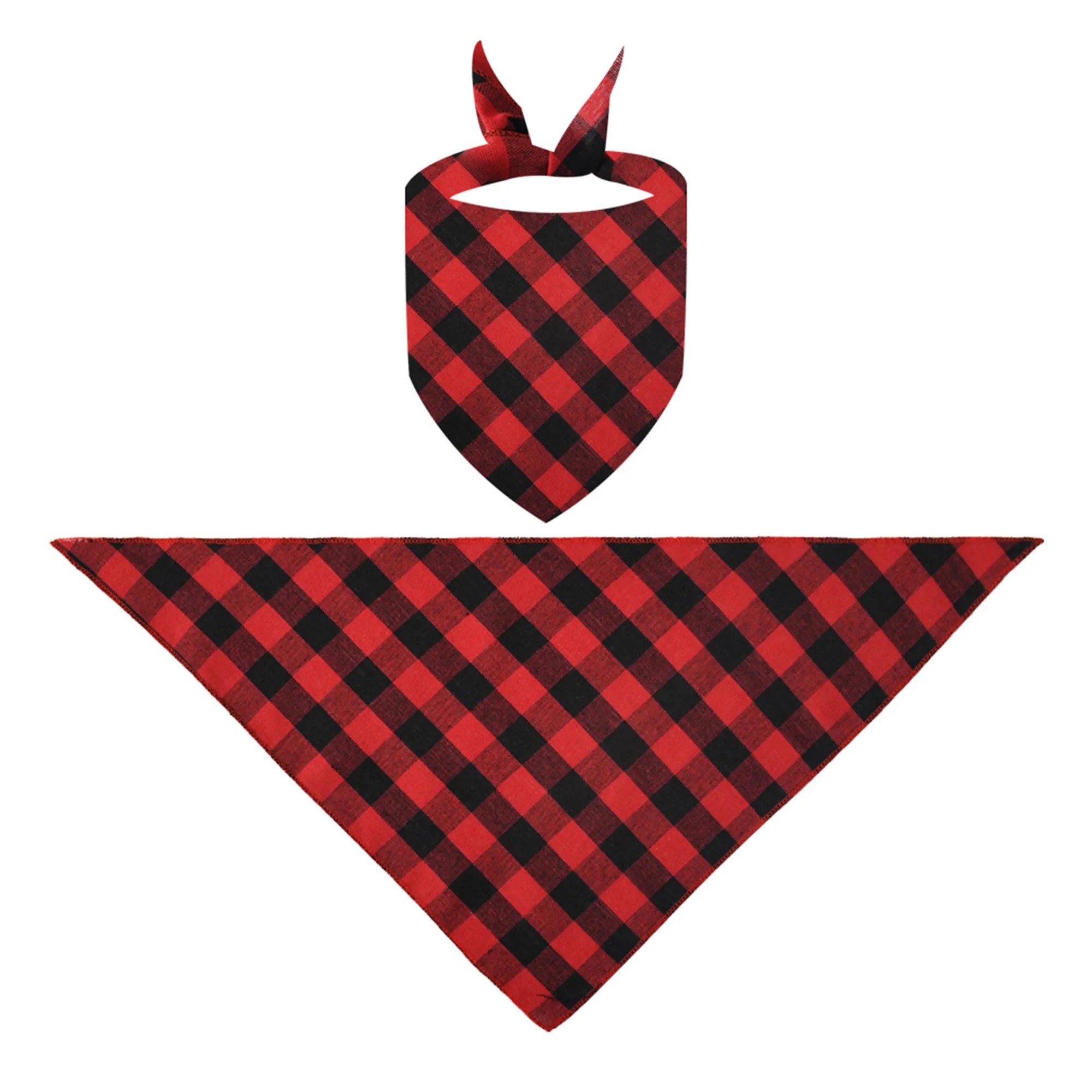 100% Cotton Triangle Pet Dog Bandana 14