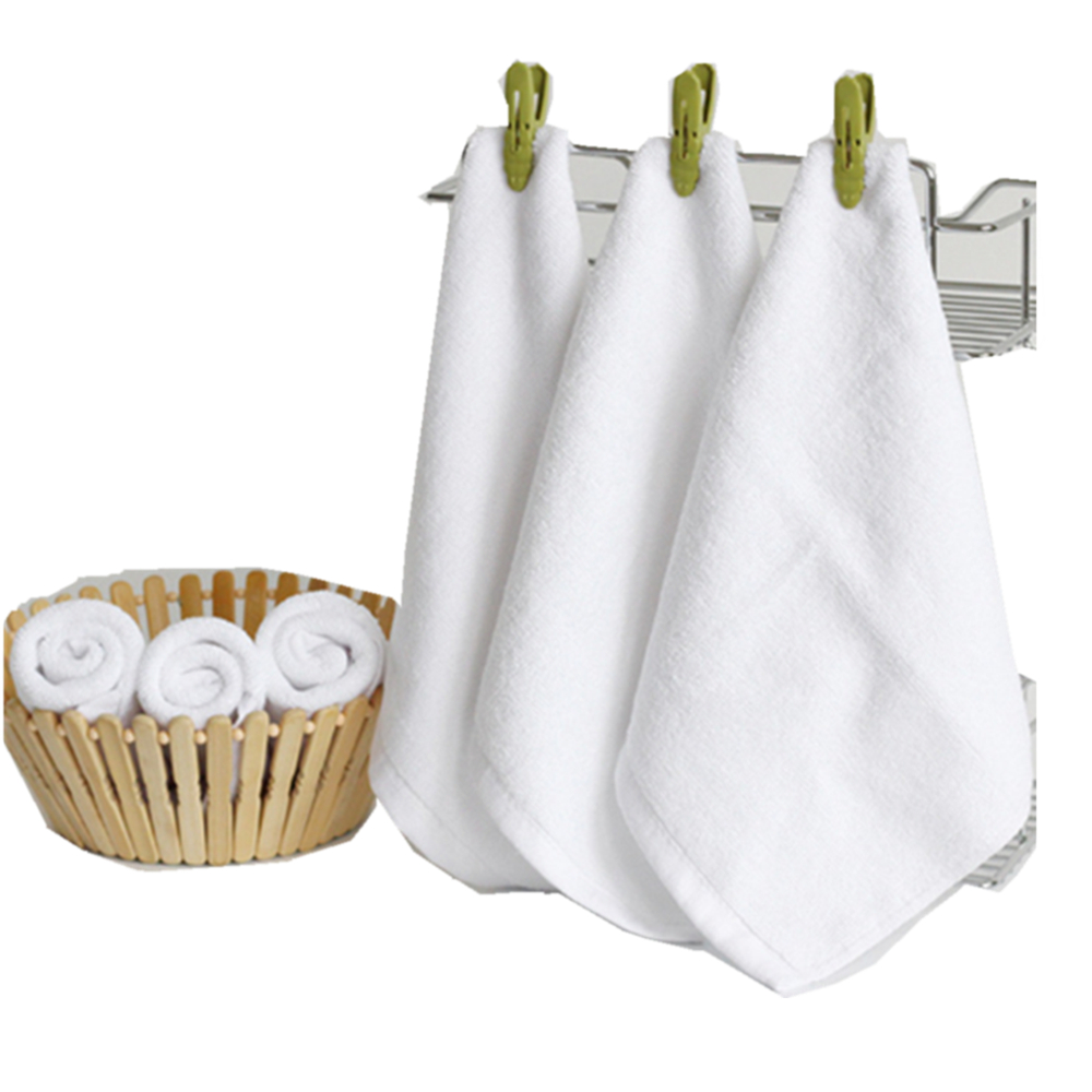 Plush Cotton Square Towel Kindergarten Wash Cloth 4