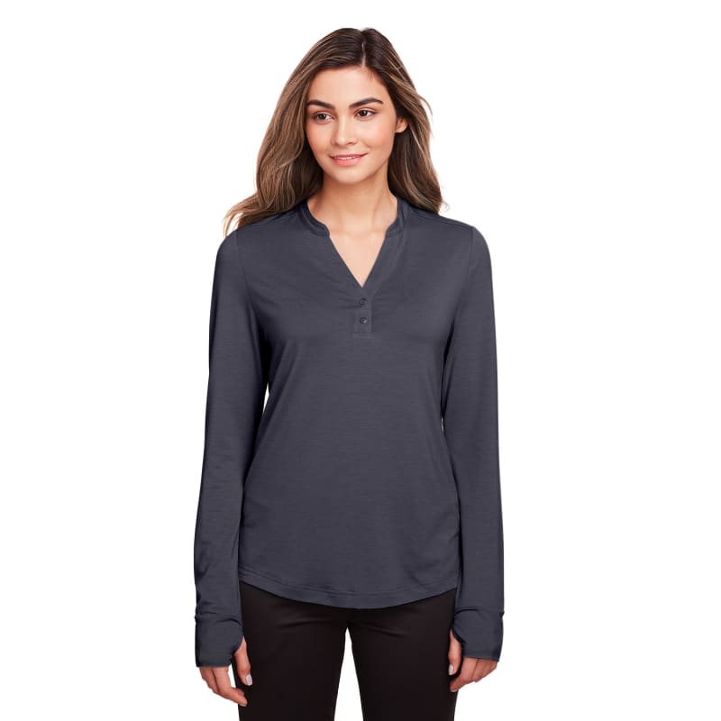 North End Ladies' Jaq Snap-Up Stretch Performance Pullover, custom hoodie or sweatshirt with logo imprint 10
