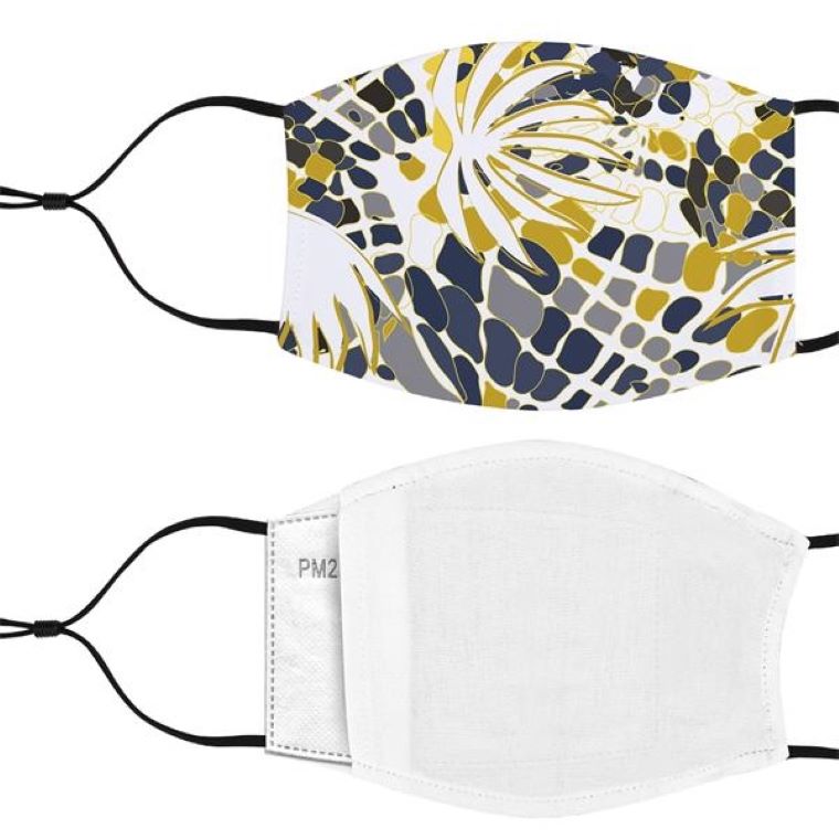 FlexFiber 2-Ply Full Color Face Mask