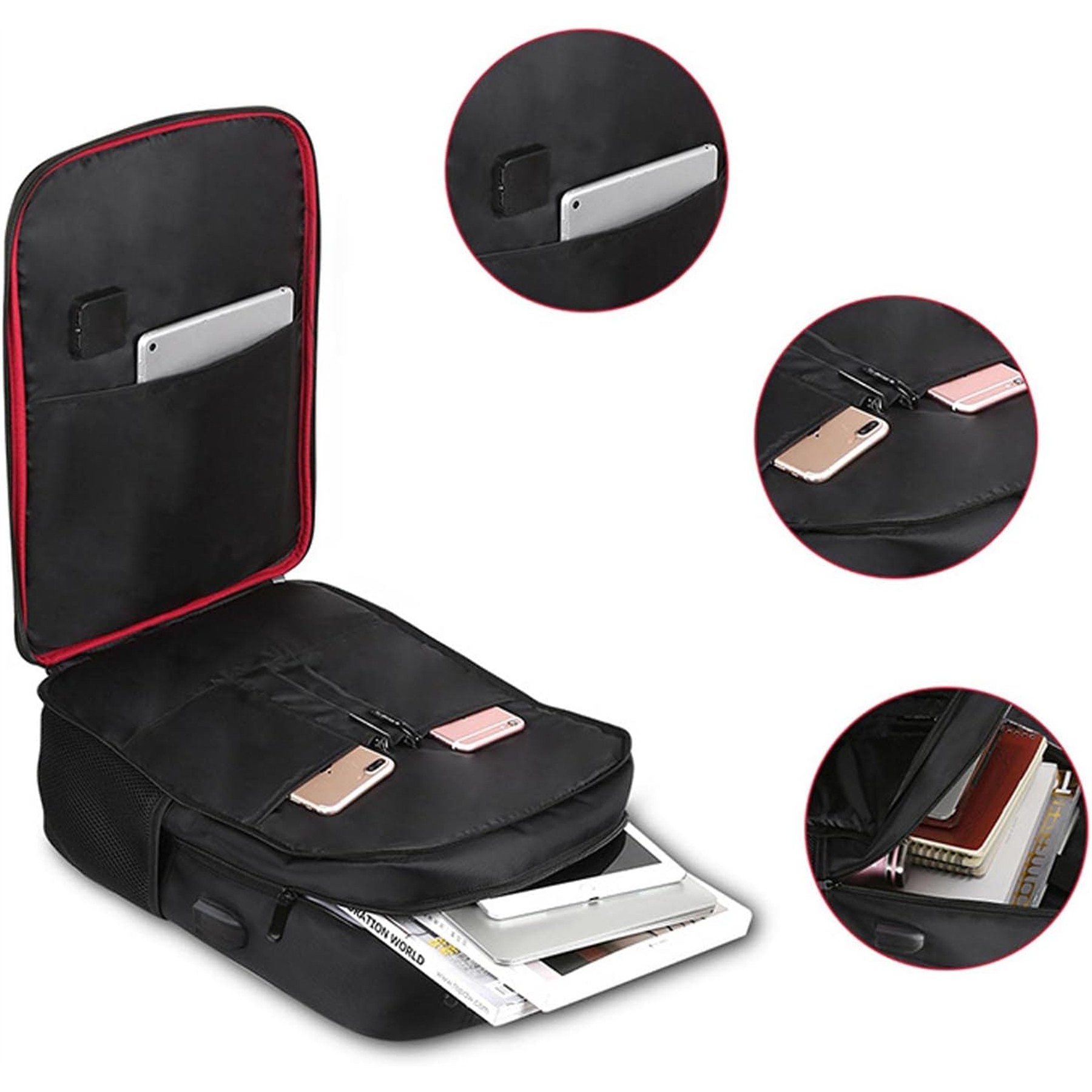 14W Solar Panel Backpack 3