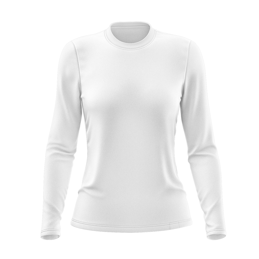 Women's Sublimation 160G Brushed Milk Silk Long Sleeve 1
