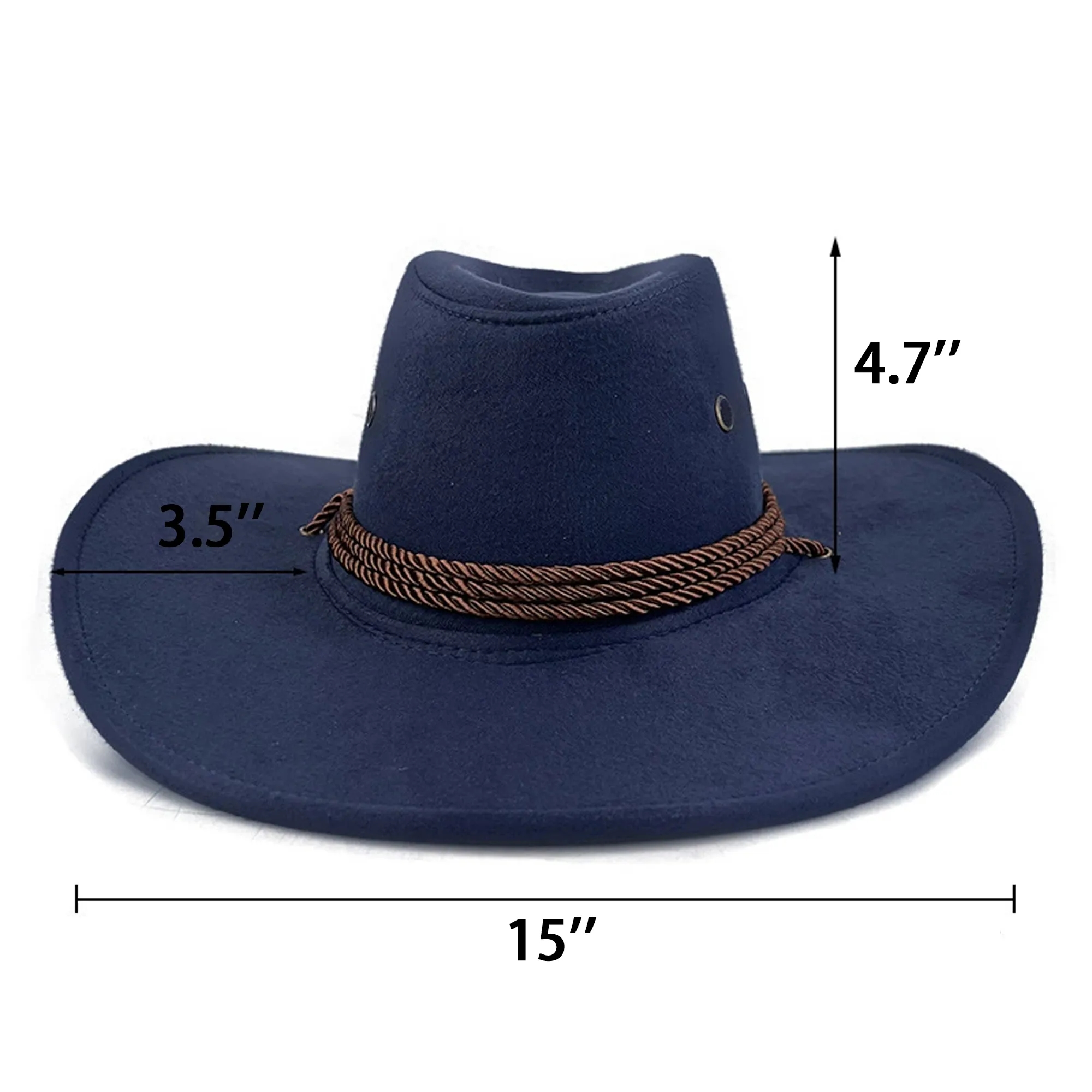 Suede Cowboy Hat 1