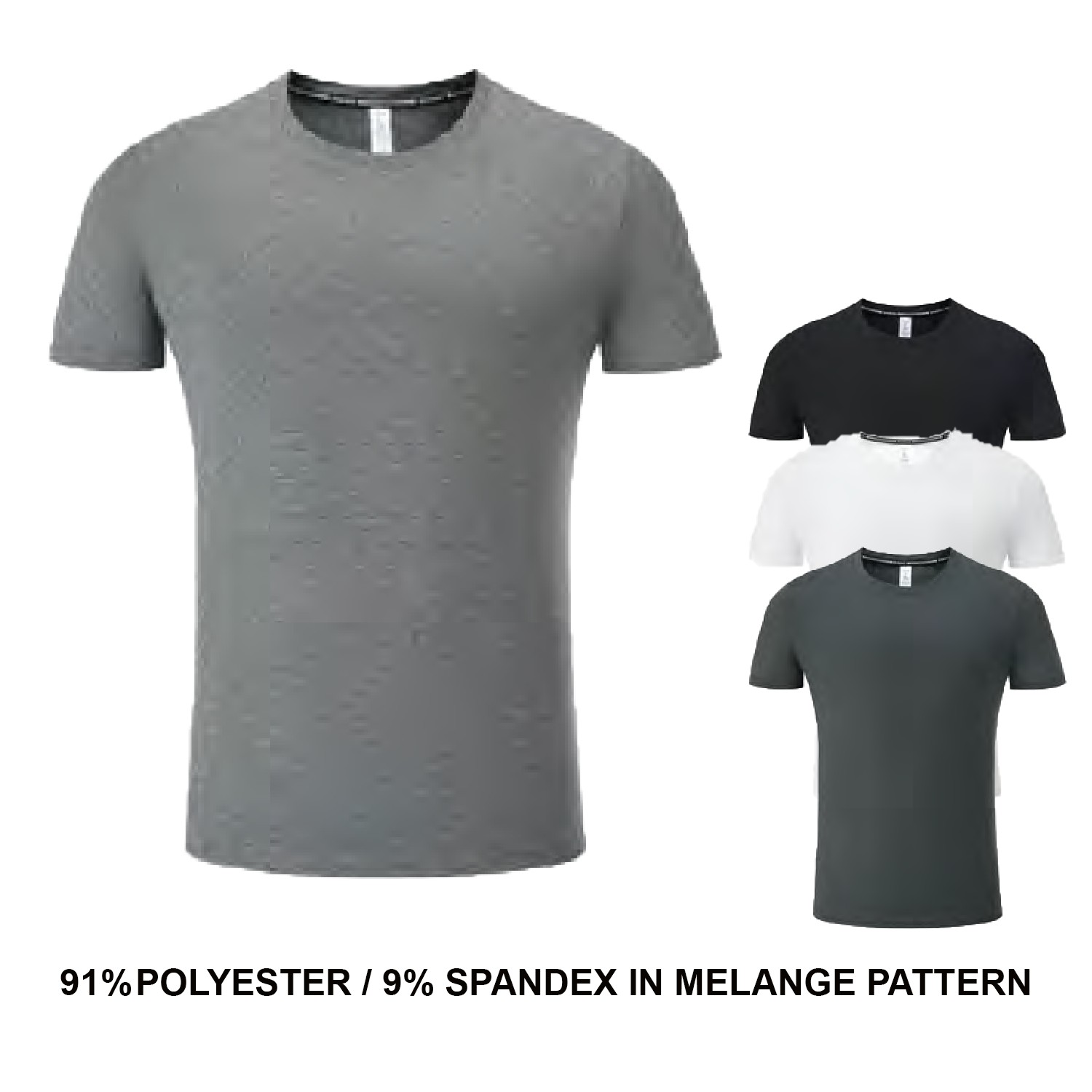Men's Running Short Sleeve T-Shirt - Stock Style 28