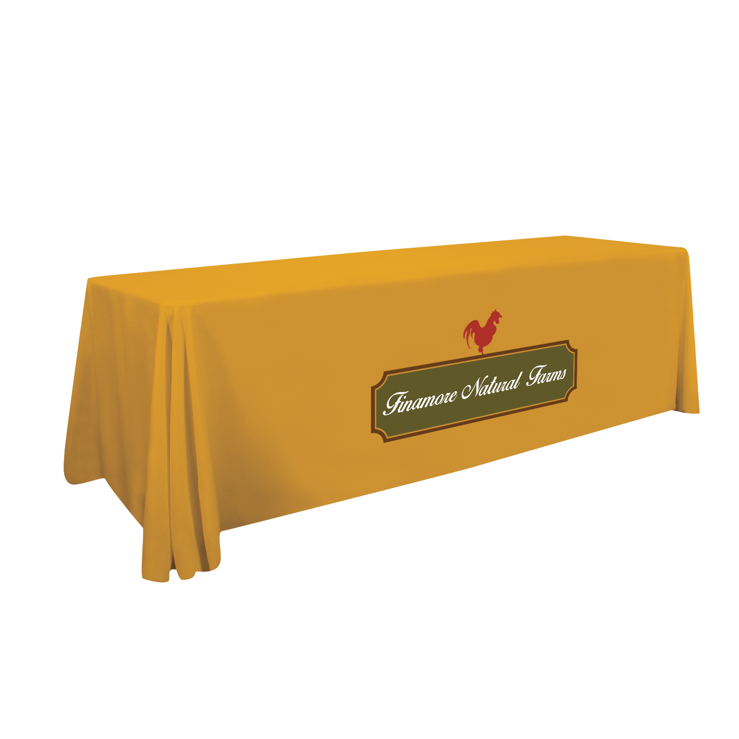 8' Standard Table Throw (Full-Color Front Only) 4