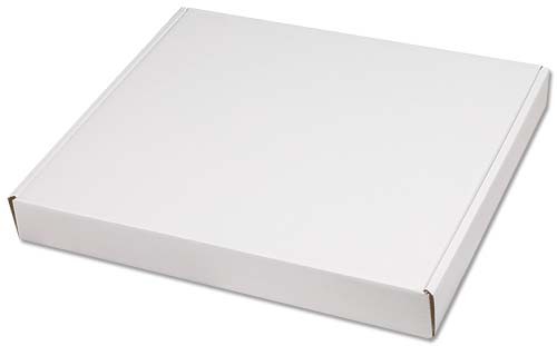 19" x 16 1/2" x 2 3/8" - B-Flute Outside Tuck Box 1
