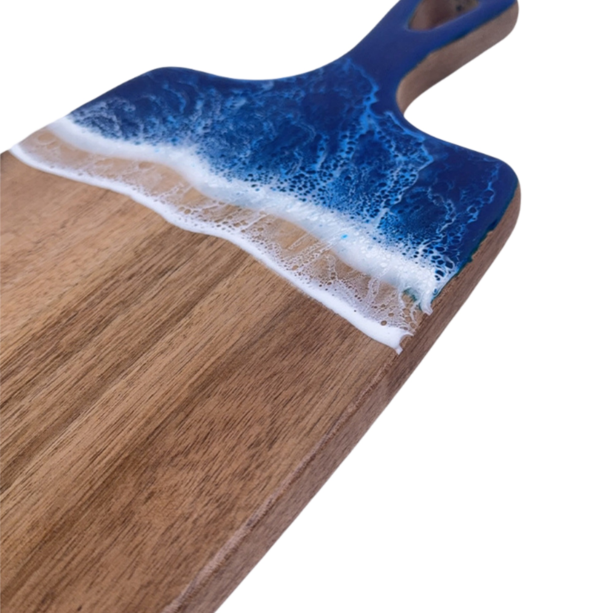 Wood Resin Cutting Board with Handle 5