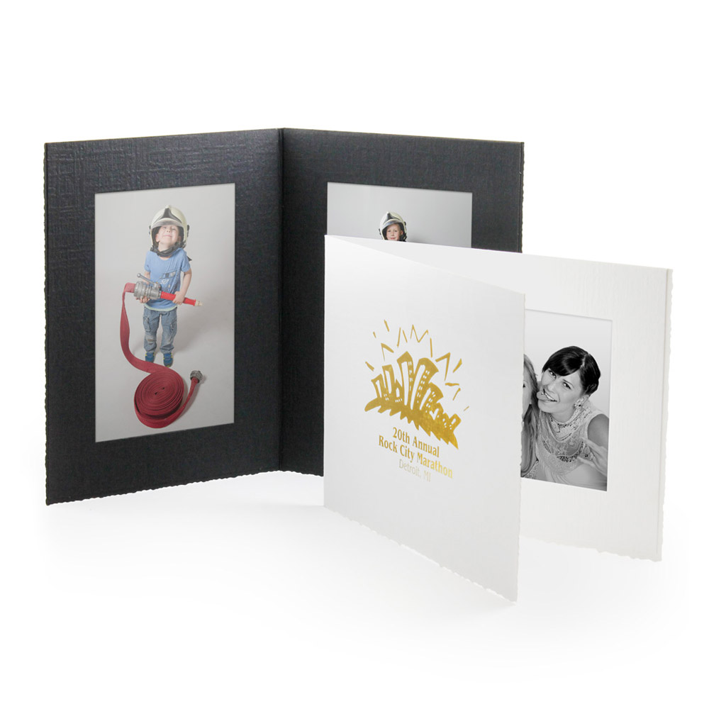 Double-Sided Portrait Folder 4" x 6" 1