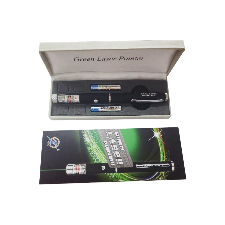 10mW 532nm High-Power Green Laser Pointer – Beam Distance up to 3,280' 10