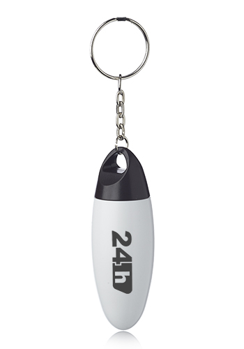 Dallas Plastic Pill Bottle Keychains 7