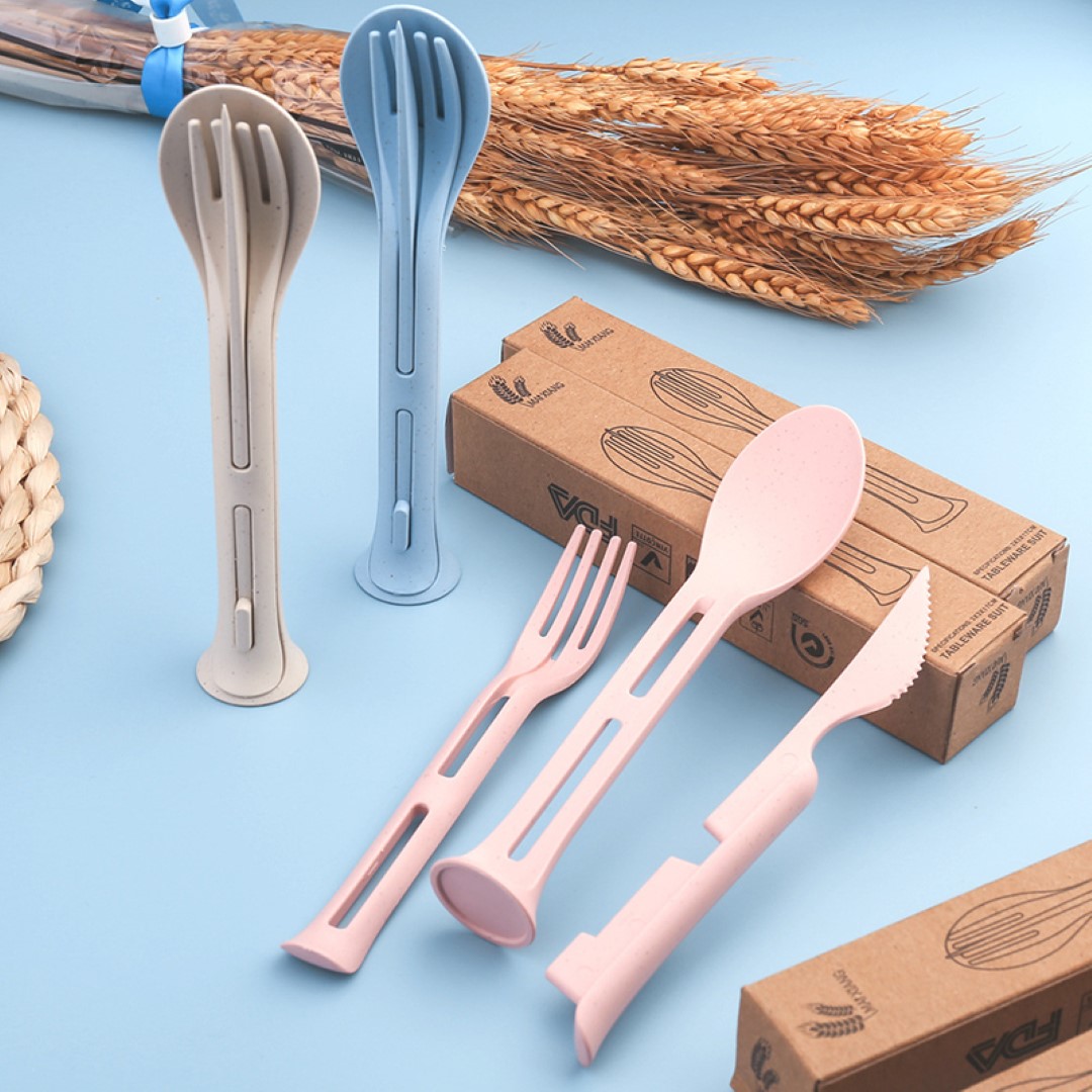 3 in 1 Knife, Fork, Spoon Utensils Set 5
