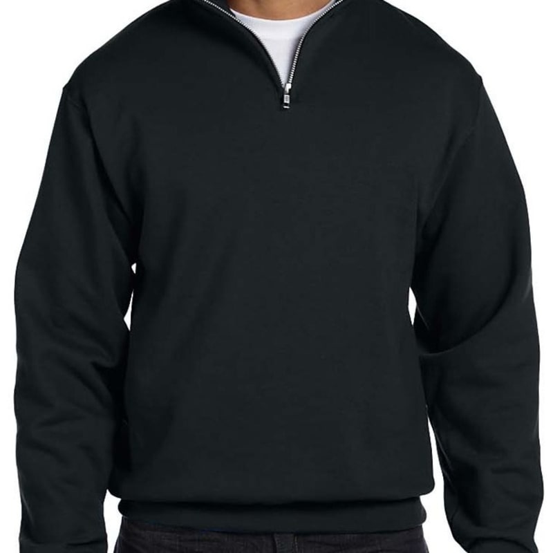 Jerzees 8 Oz., 50/50 NuBlend® Quarter-Zip Cadet Collar Sweat 14