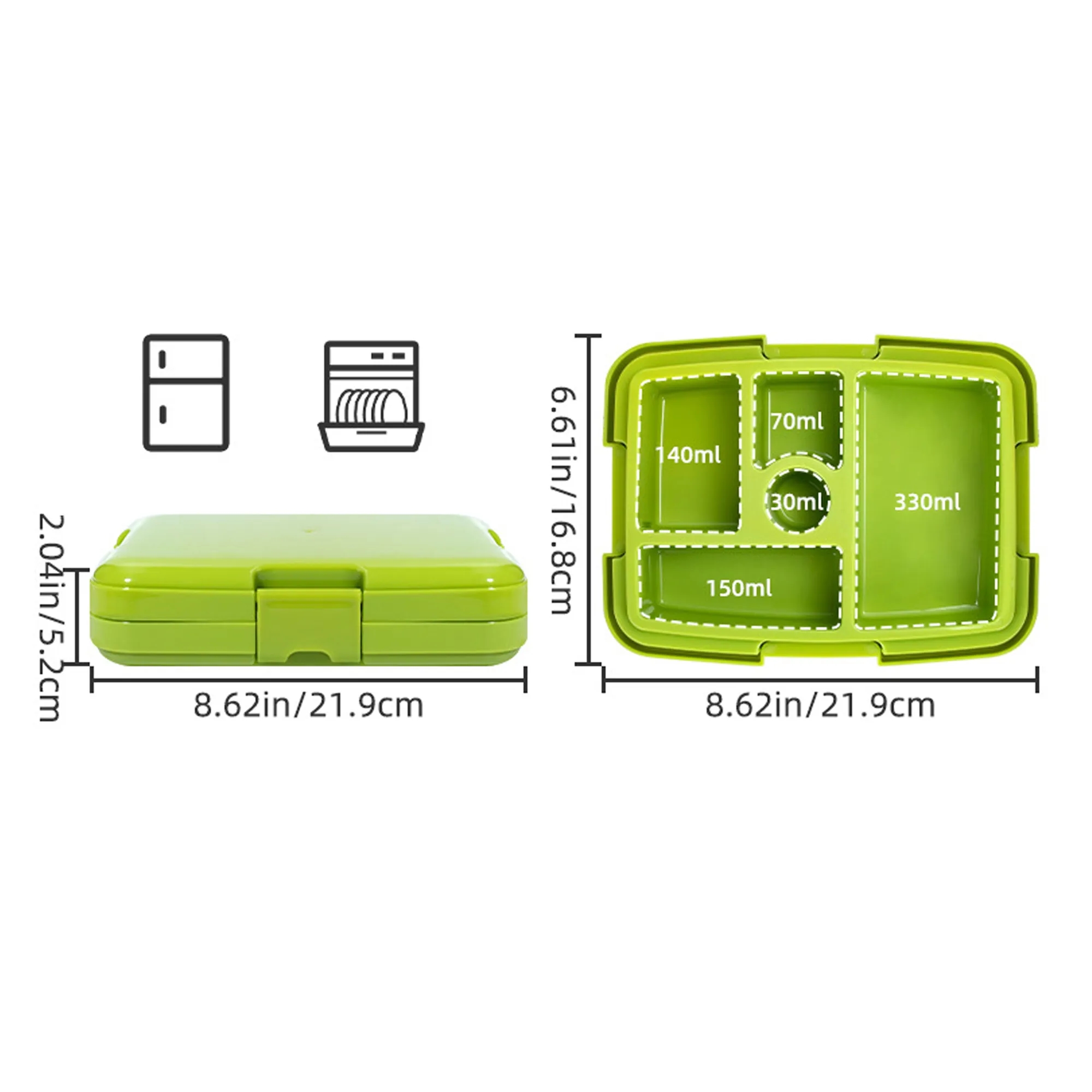 Bento-Style Kids Lunch Box 3