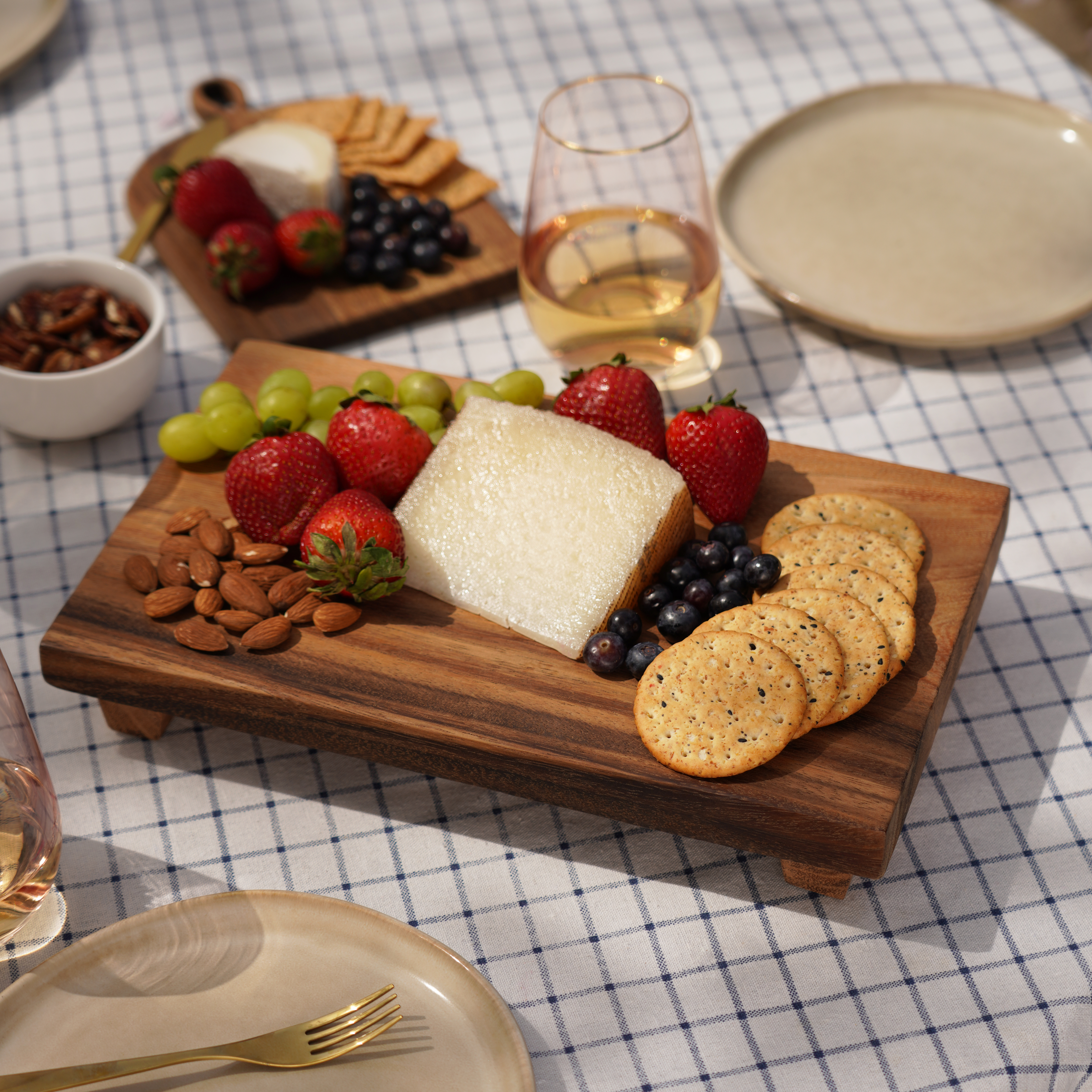Twine Living® Acacia Footed Serve Board 8