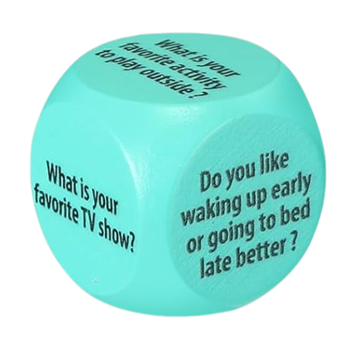PU Foam Dice Cube Stress Reliever Conversation Toy 14