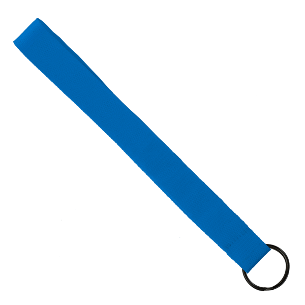 3/4" Sewn Polyester wrist Keychain with Metal Split-Ring 15