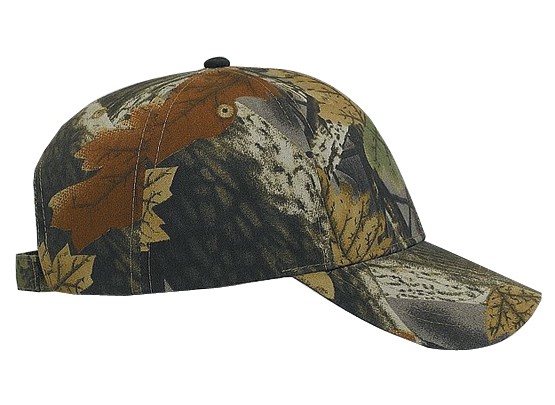 OTTO CAP® Camouflage 6 Panel Low Profile Baseball Cap 3