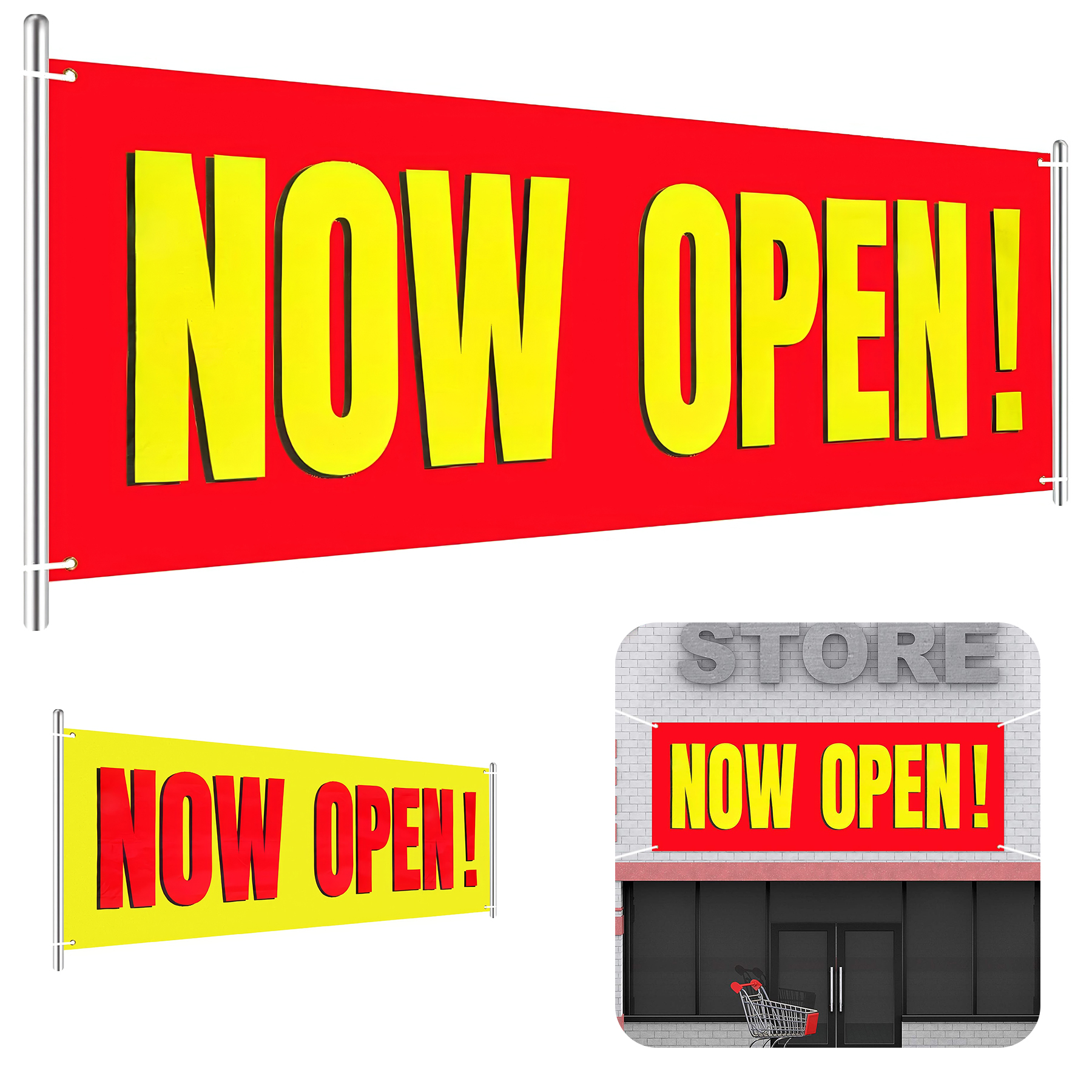 3 x 8 Feet Banner Outdoor Indoor Signs 2