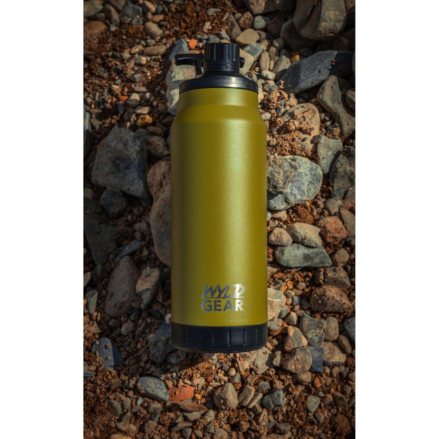 34 oz Wyld Gear® Stainless Steel Vacuum Insulated Mag Bottle, custom water bottle with logo imprint 2