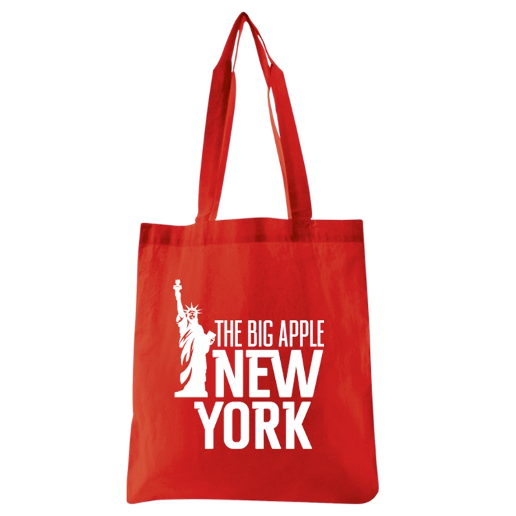 6 oz.Econo Cotton Tote - Red 3