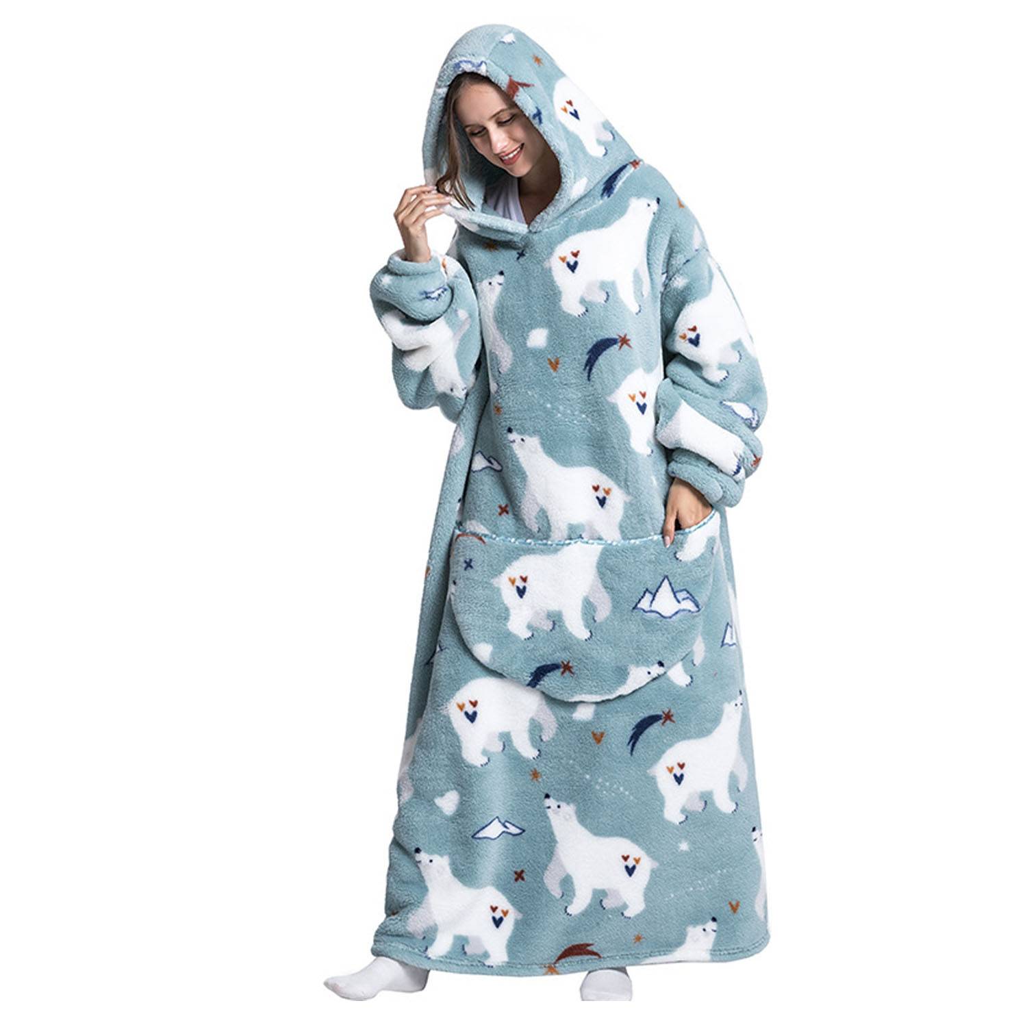 Customizable Hoodie Blanket 6