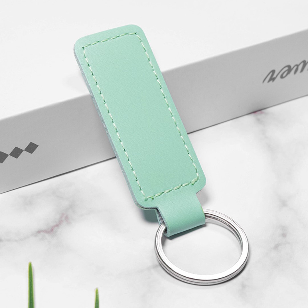 PU Leather Keychain Keg Ring 5