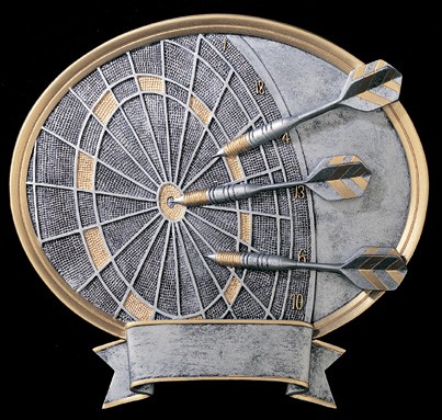 8" Darts Legend Plate 1